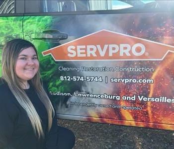 Layla Johnson, team member at SERVPRO of Madison, Lawrenceburg and Versailles